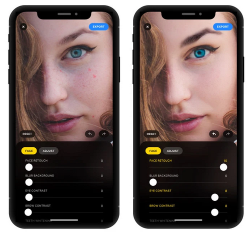 facetune, a new photo editor for selfie to make your wrinkles disappear