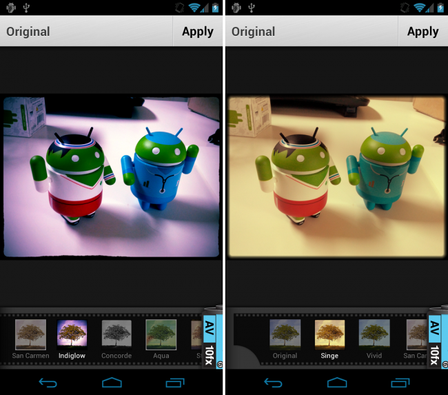 Photo editors for Android