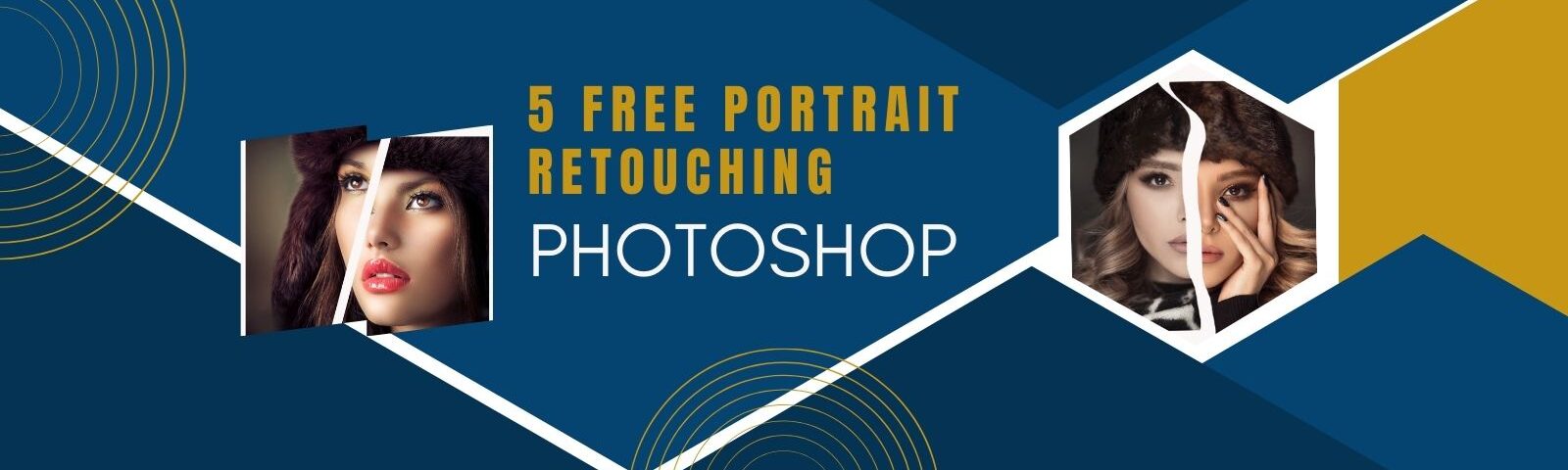 5 Free Portrait Retouching photoshop