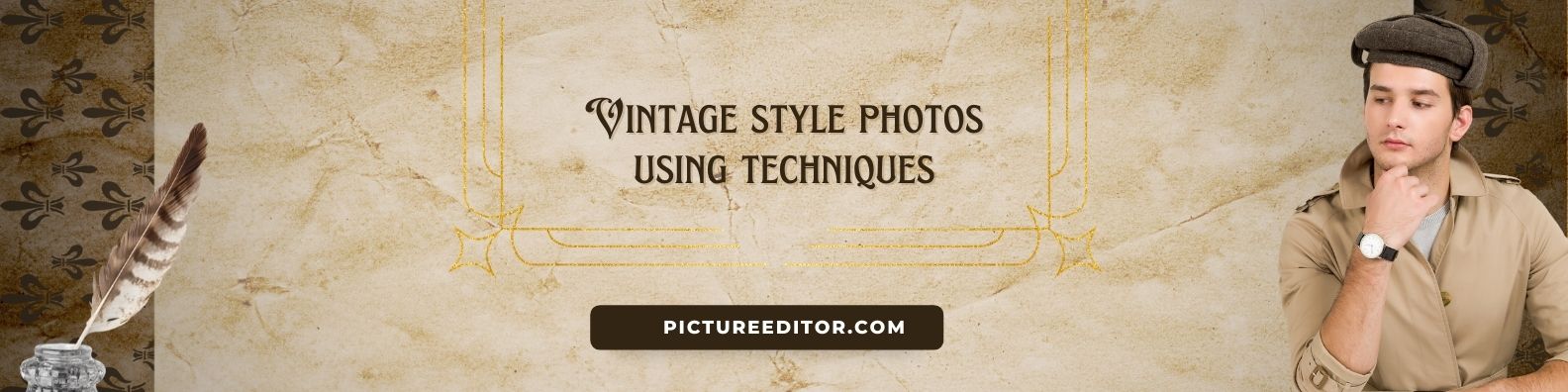 Vintage style photos using techniques