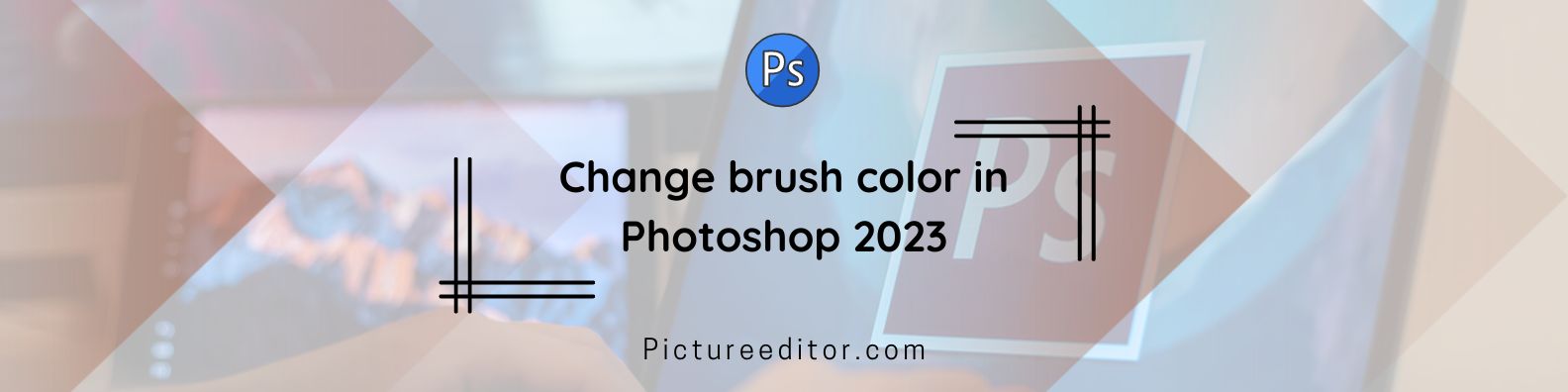 Change brush color in Photoshop 2023