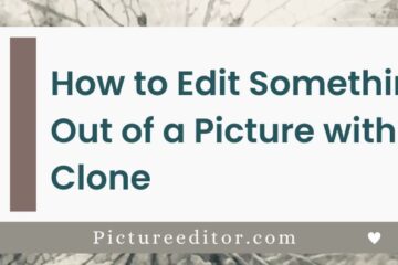 How to Edit Something Out of a Picture with Clone